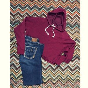 H&M Divided cropped hoodie